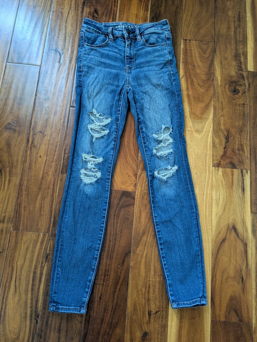 American Eagle High-Rise Dark Blue Jegging